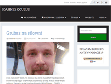 Tablet Screenshot of iocus.pl
